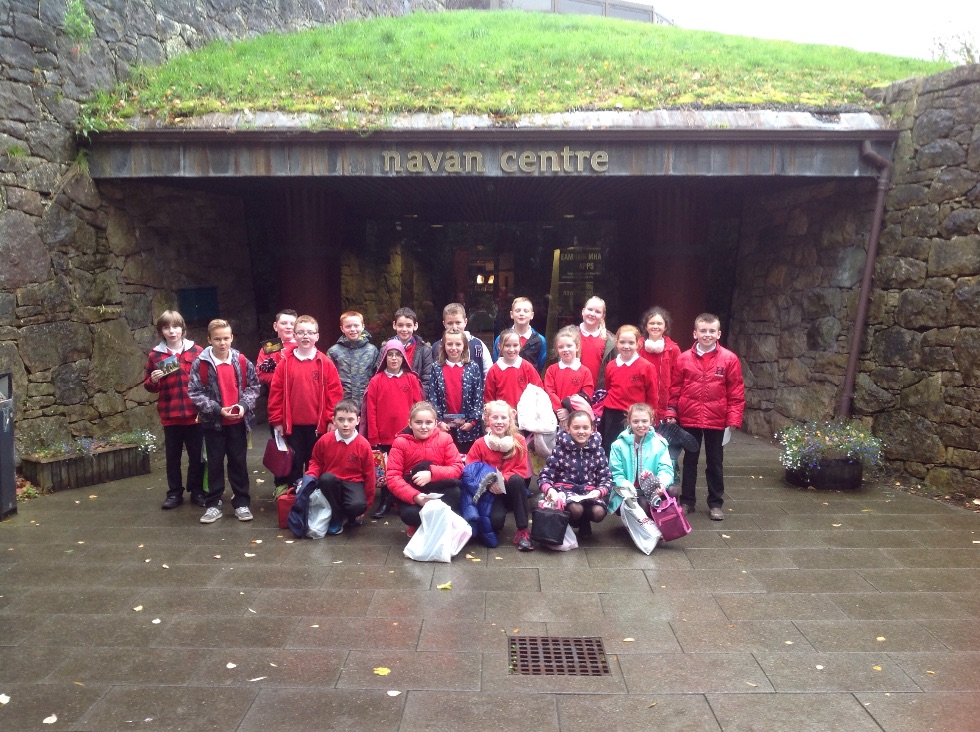 P 6&7 visit Navan Fort Centre 